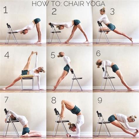 easy advanced chair yoga poses picture – Yoga Poses