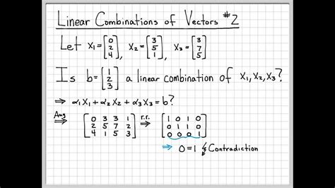 37+ linear combination calculator matrix - LinziHumda