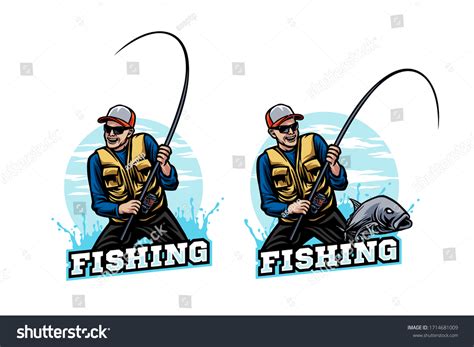 4,738 imágenes de Fishing man logo - Imágenes, fotos y vectores de stock | Shutterstock