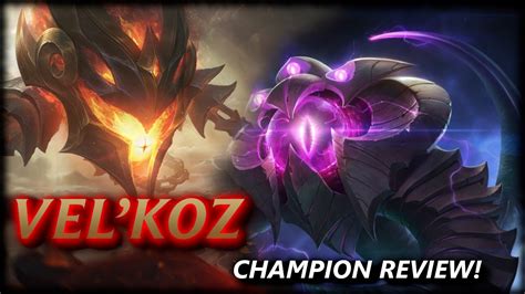 VEL'KOZ! | Champion Review | League of Legends - Reaction & Review! - YouTube