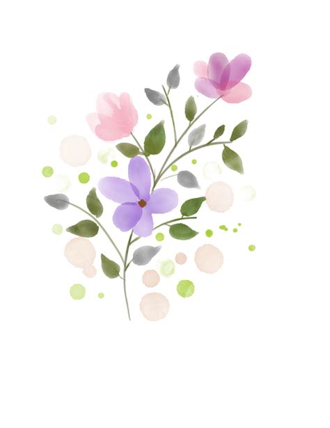 Download Flower, Watercolor, Spring. Royalty-Free Stock Illustration ...