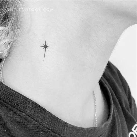 Star of Bethlehem Temporary Tattoo - Set of 3 – Little Tattoos