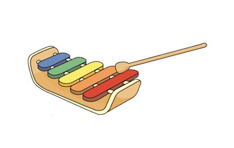 Music Animated Clipart-playing xylophone_animation