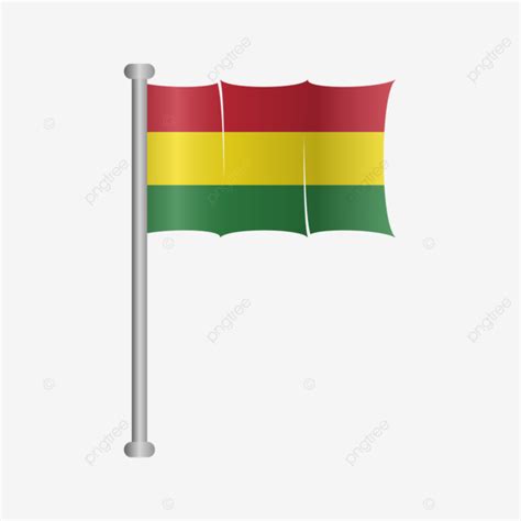 Bolivia Flag Vector, Bolivia, Flag, Bolivia Day PNG and Vector with ...