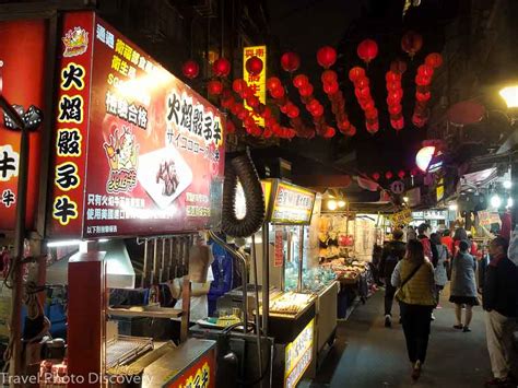 Taipei Night Market At Raohe