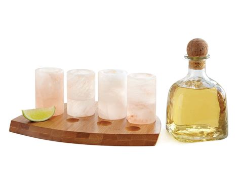 Perfect for Dad! HIMALAYAN SALT TEQUILA GLASSES- SET OF 4 | Shot ...