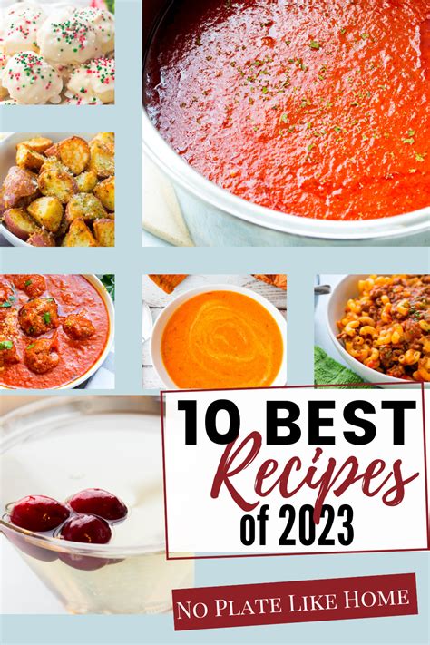 10 Best Recipes of 2023- No Plate Like Home - No Plate Like Home