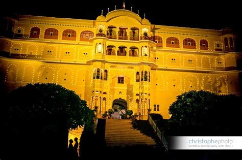 A Palace Wedding In Jaipur, Rajasthan by Christophe Viseux