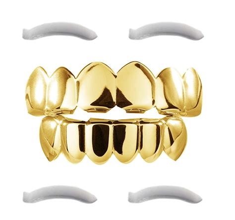 Grillz Gold Grills for your Teeth, Gold Grillz for Men and Women, Gold ...