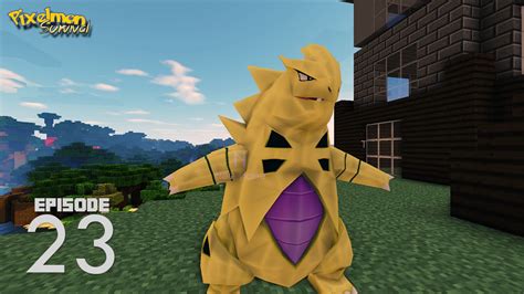 SHINY TYRANITAR - Pixelmon 1.8 PokeLegends Survival Day 23 (Pixelmon 4. ...