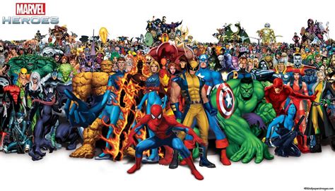 Marvel Heroes Wallpapers HD - Wallpaper Cave