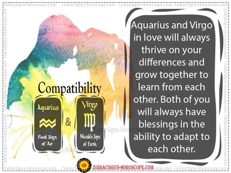 Aquarius and Virgo Compatibility - Love, Life and Sex Compatibility