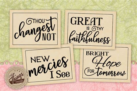 Great is Thy Faithfulness Quotes Graphic by All Things Designs ...