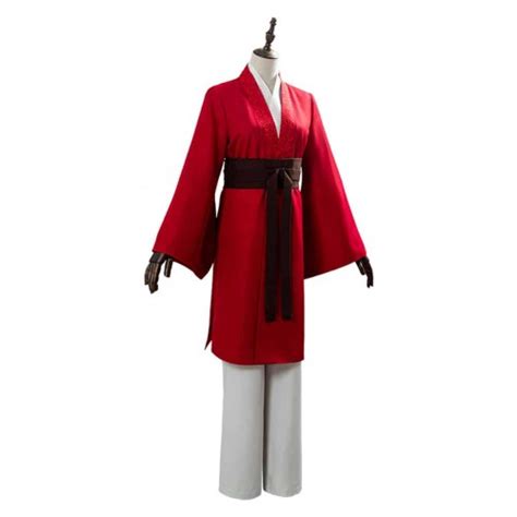 2020 Movie Mulan Cosplay Costume