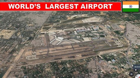 World's largest airport in India | IGI Airport expansion | Papa ...