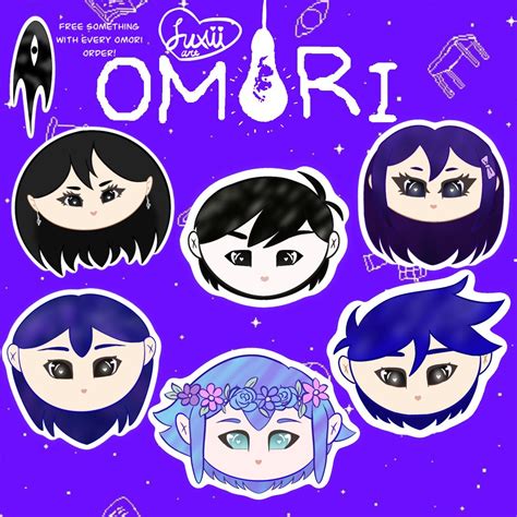 Omori Headspace Stickers - Etsy