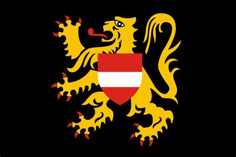 Flemish Brabant flag color codes