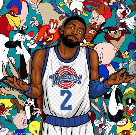 Looney Tunes Kyrie Irving | Nba wallpapers, Basketball wallpaper, Cool basketball wallpapers