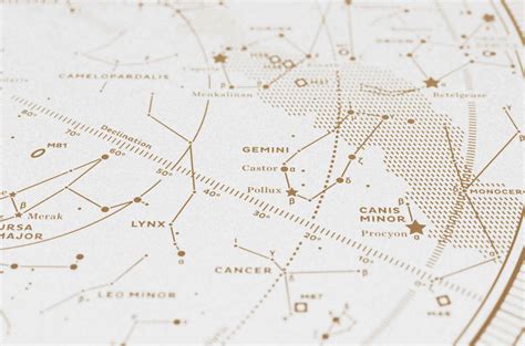 The Stellar Map Poster Made of Constellations – Fubiz Media