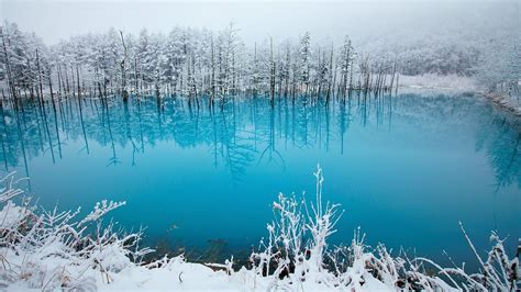 lake, Winter, Snow, Ice, Landscape, Nature Wallpapers HD / Desktop and Mobile Backgrounds