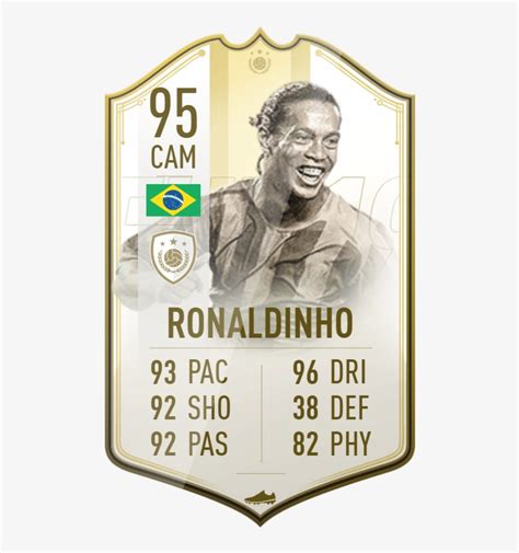 Ronaldinho Icon Card