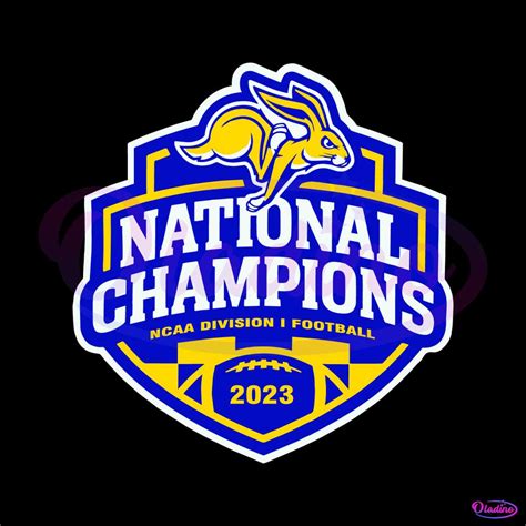 South Dakota State Jackrabbits National Champions 2023 SVG