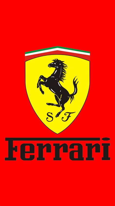 Red Ferrari Logo Wallpaper