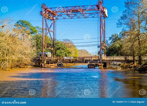 Un Puente De Breaux En St Martin Parish, Luisiana Imagen de archivo ...