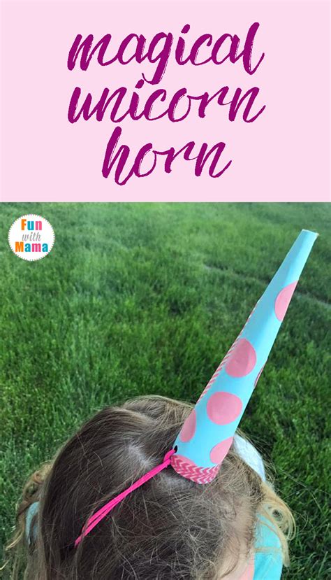 How To Make A Super Easy Unicorn Horn For Pretend Play