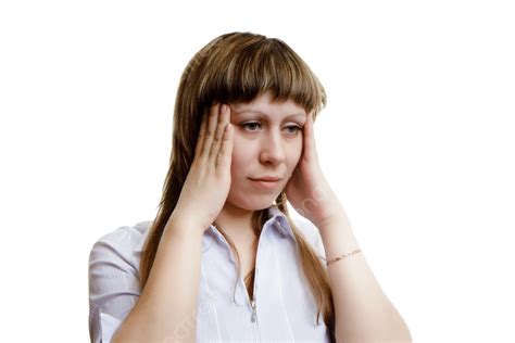 Headache Stress Emotion Depressed, Isolated, Casual, People PNG Transparent Image and Clipart ...