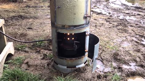Kiwi Waste Oil Burner (DIY Shed heater) - YouTube