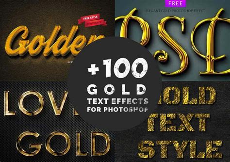 Gold Text Photoshop Tutorials | PSDDude