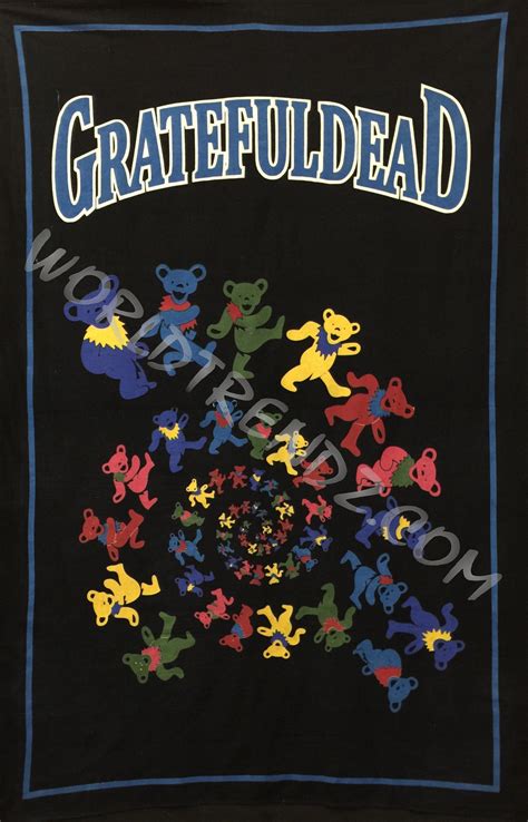 GRATEFUL DEAD TAPESTRY | WALL ART | BOHEMIAN HOME DECOR – WorldTrendz