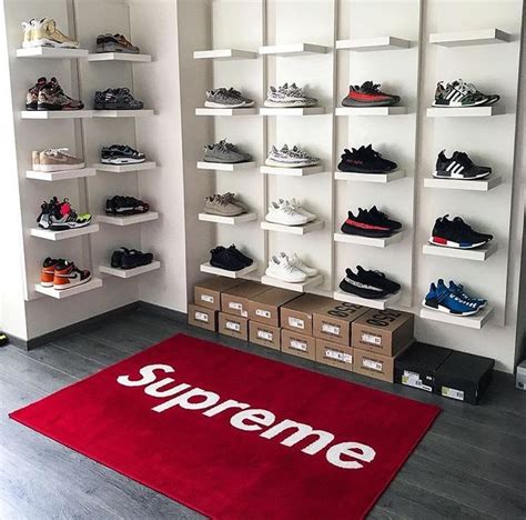 Hypebeast Wall⚪️ | Sneakerhead room, Shoe room, Sneakerhead bedroom