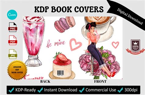 KDP Book Cover Template, 6x 9 Book Size Cover for Low Content KDP ...