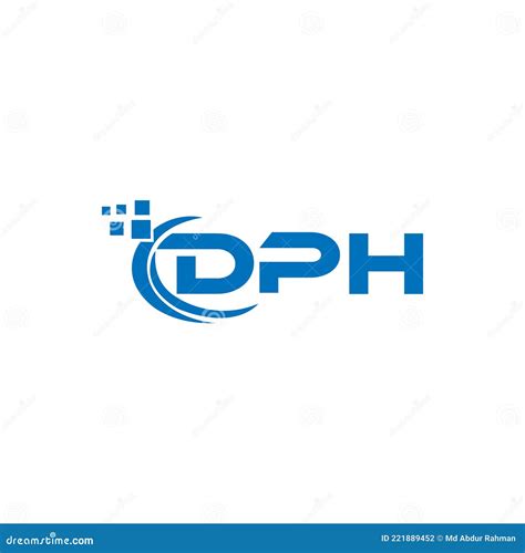 DPH Letter Logo Design on White Background. DPH Creative Initials Letter Logo Concept Stock ...