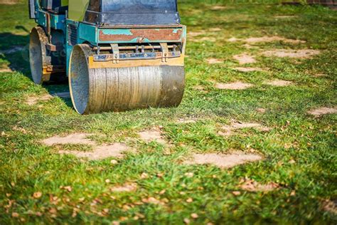 Picture of a road roller machine on the different surfaces 15883695 ...