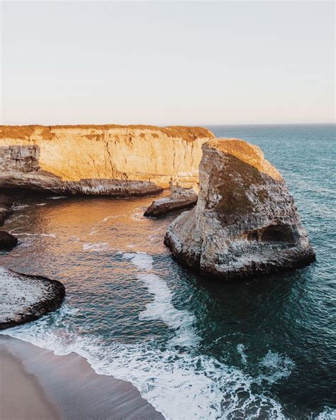 Shark Fin Cove, Davenport, CA by Svyatoslav Romanov Bixby Creek Bridge, California Roadtrip, San ...