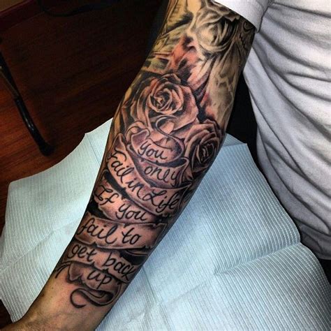 Sleeve | Arm tattoos lettering, Sleeve tattoos, Forarm tattoos