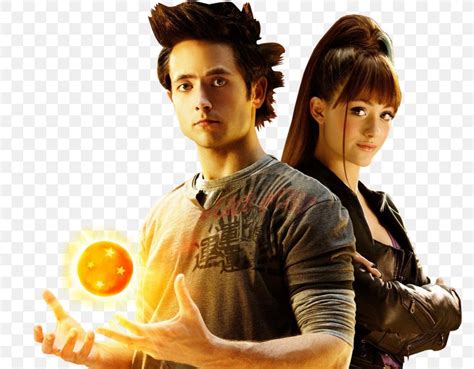 Justin Chatwin Emmy Rossum Dragonball Evolution Goku Bulma, PNG ...