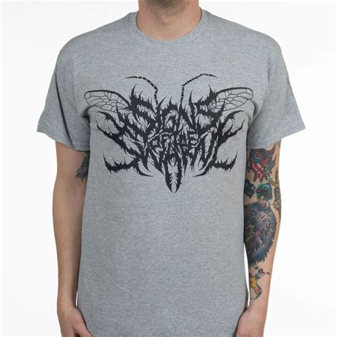 Signs of the Swarm "Logo (Black On Heather)" T-Shirt