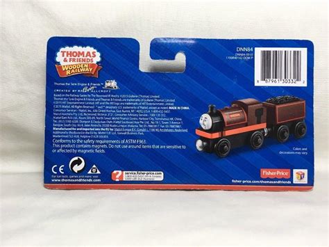 Bertram Thomas & Friends Tank Engine Wooden Railway Real Wood Train DNN84 | #1923898365