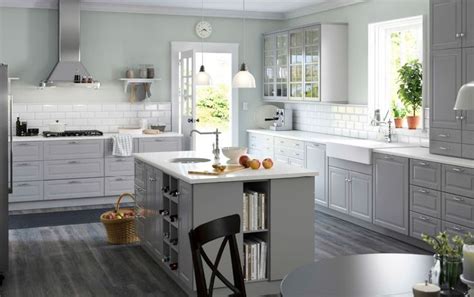 bodbyn grey kitchen - Google Search | Kitchen inspirations, Home kitchens, Kitchen design