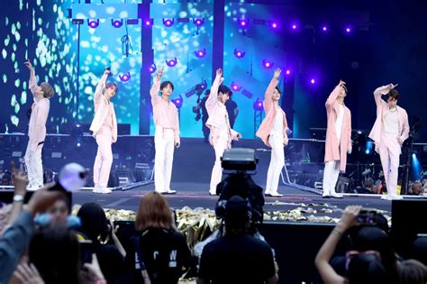 BTS performs at historic sold-out Wembley concert