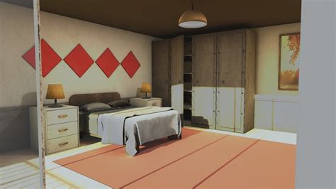 VR Bedroom - Buy Royalty Free 3D model by Leandro Nicolas (@LeandroN ...