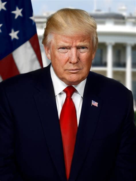 Donald Trump's Official Portrait Is Here And People Are Getting ...