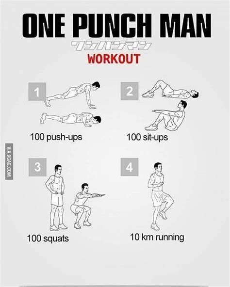 Do you want to become a Hero for Fun.. Saitama Workout . Visit for OPM ...