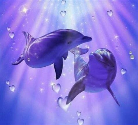 Purple dolphins | Hewan, Hewan lucu, Lumba-lumba