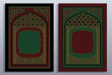 Quran Book Cover 23573783 Vector Art at Vecteezy