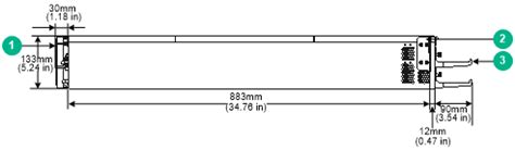 Switch dimensions and rack requirements